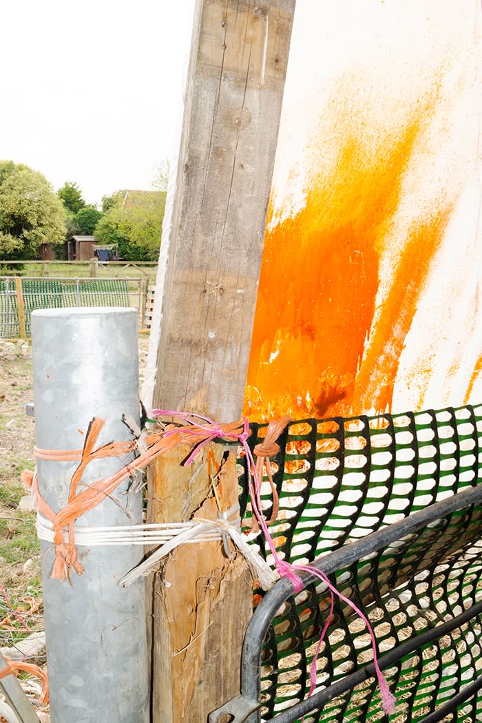 A fence on the Youngs’ farm